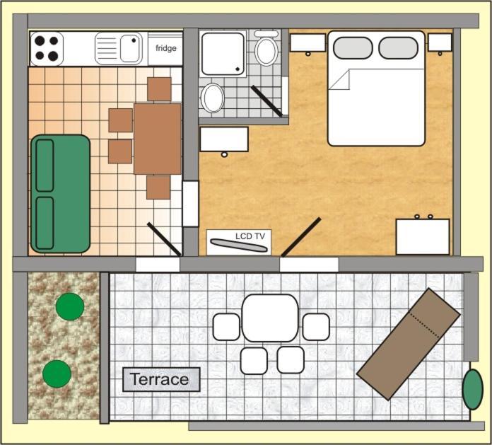 Apartments Dora Banjol Eksteriør billede
